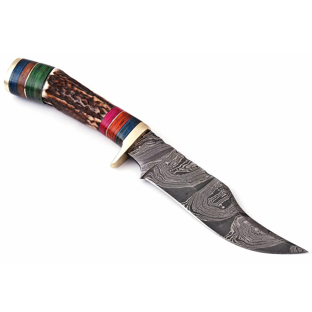 Damascus Steel Hunting Knife