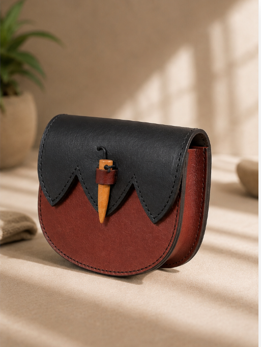 Leather Medieval Bag