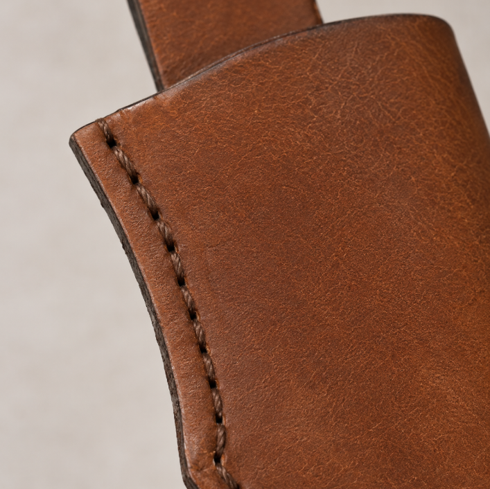 Handcrafted Genuine Leather Knife Sheath with Belt Loop